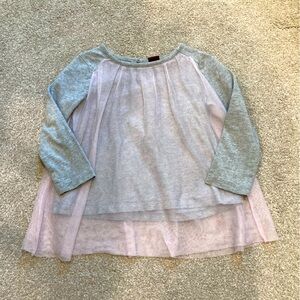 2T Tea Collection Tulle Top
